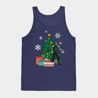 Jax Around The Christmas Tree Mortal Kombat Tank Top